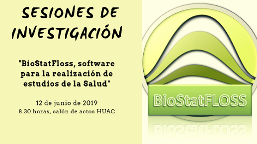 12 xuño: BioStatFLOSS, software para a realización de estudos de saúde